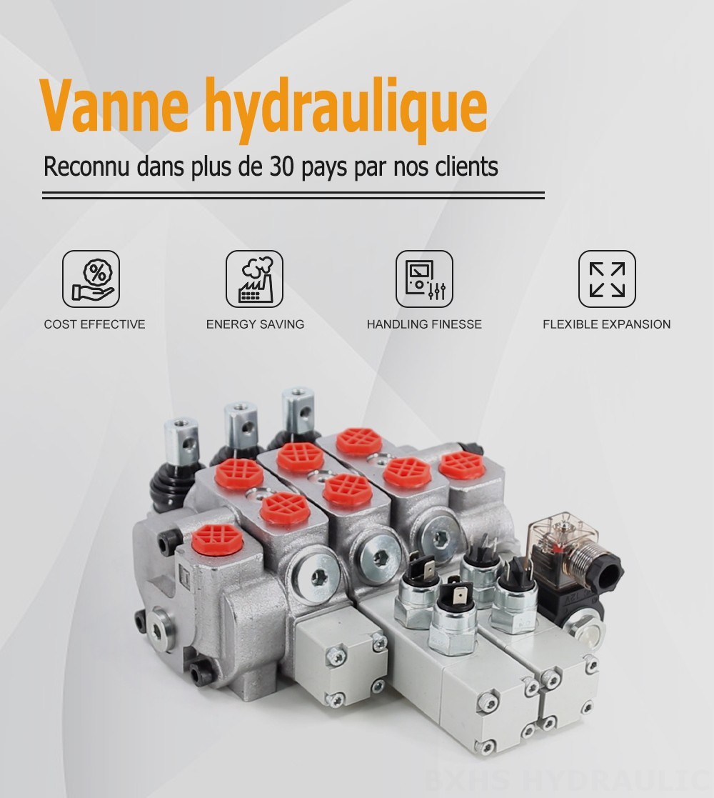 Micro-interrupteur SD6 Manuel 3 distributeurs Distributeur directionnel sectionnel